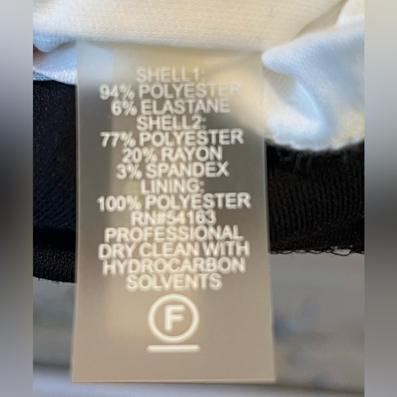 NWOT Calvin Klein Color Block Sheath Dress, Size 6 - Picture 4 of 4